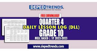 GRADE 10 DAILY LESSON LOG (DLL 10) QUARTER 4 SY 2023 .